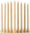 Golf Tees Durable Bamboo Tees 100Pcs 100Pcs 3-1/4" Friendly Biodegradable Material Reduce Friction Side Spin More Stable