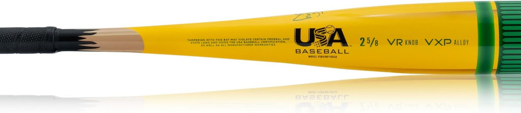 Vibe Pencil Baseball Bat, 2 5/8" Barrel, -10 Drop, USA Baseball Certified