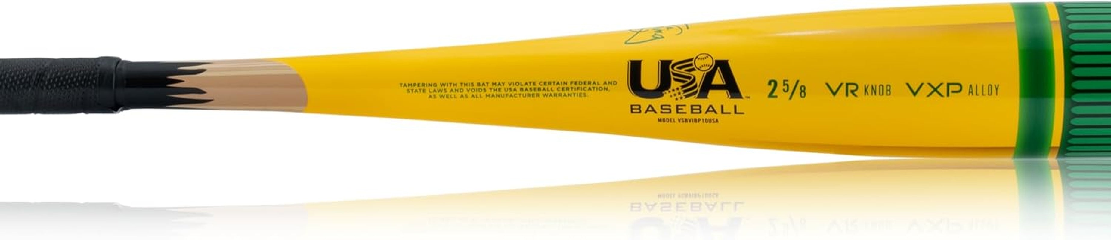 Vibe Pencil Baseball Bat, 2 5/8" Barrel, -10 Drop, USA Baseball Certified