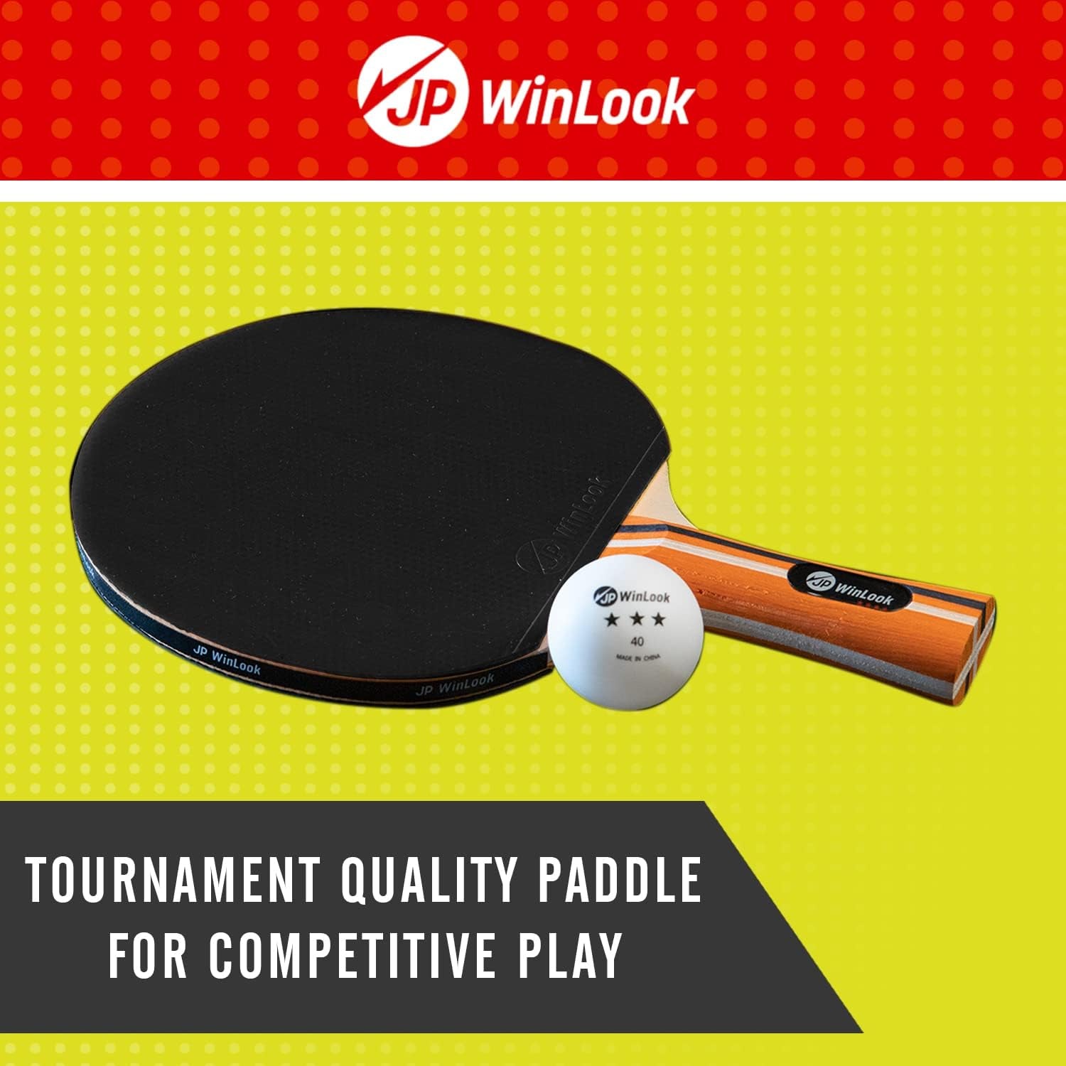 Ping Pong Paddles Sets - Portable Table Tennis Paddle Set with Ping Pong Paddles Professional Case & Ping Pong Balls - Premium Table Tennis Racket Player Set for Indoor & Outdoor Games