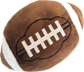 Football Plush Pillow Fluffy Durable Football Pillows Stuffed Football Throw Pillow Soft Sports Ball Interactive Football Creative Room Decor Birthday Party Gift for Kids 11 Inches