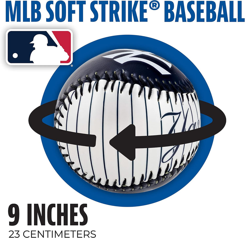 MLB Team Soft Baseballs - Team Logo - Fan Shop Toy Baseball for Kids - Decoration for Desks and Office