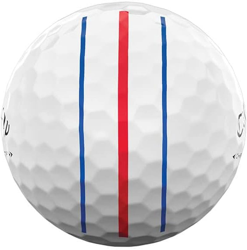Golf 2022 Chrome Soft Golf Balls (True Track (Red/Blue)