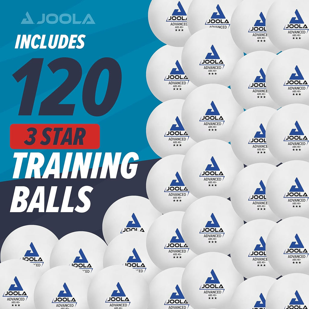 Training 3 Star Table Tennis Balls - 40+Mm Regulation Bulk Ping Pong Balls for Competition and Recreational Play - Fun as a Cat Toy - Indoor and Outdoor Compatible
