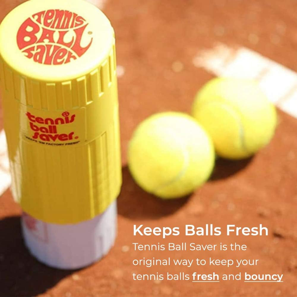 Tennis Ball Saver - Pressurized Tennis Ball Storage That Keeps Balls Bouncing like New