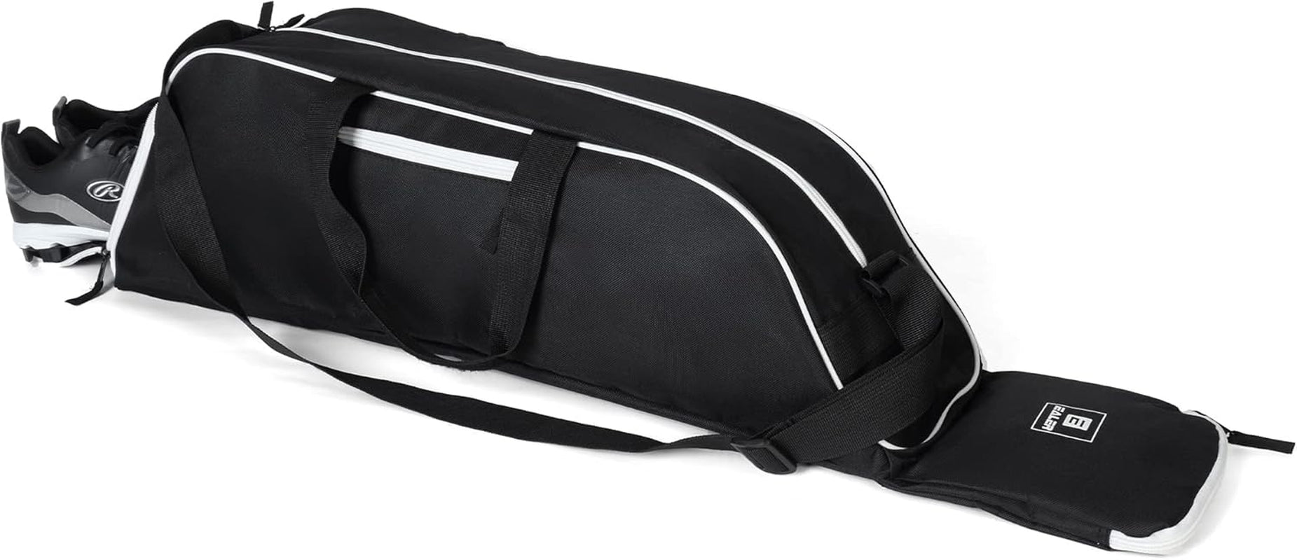 Baseball Bat Tote Bag & T-Ball, Softball Equipment Bag - Gear for Kids, Youth, and Adults Holds Bat, Helmet, Glove, Cleats, Shoes and More