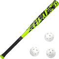Bat & Ball Set - Graffiti Plastic Bat & Ball Homerun Set- David Ortiz Backyard Baseball Set for Youth, Kids, Teenagers, Adults (Bat & Ball Set, Blue)