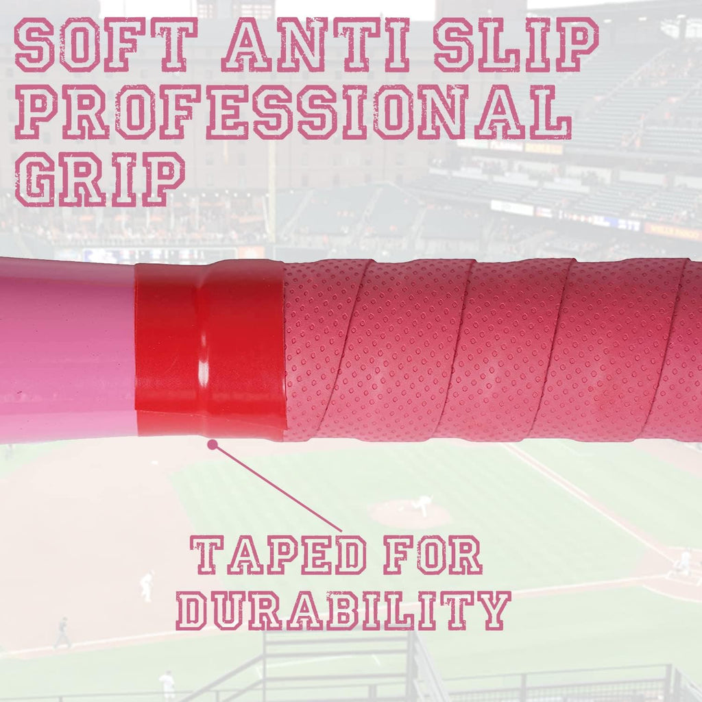 Aluminum Baseball Bat - 28-30 Inch 35 Oz - Softball, Batting Practice, Pickup Games - Metal Tball Bat