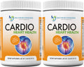 Cardio Heart Health Powder – L-Arginine Supplement 5000Mg & L-Citrulline 1000Mg, Tart Cherry Flavor (Pack of 2-16.82 Oz / 33.64 Oz)