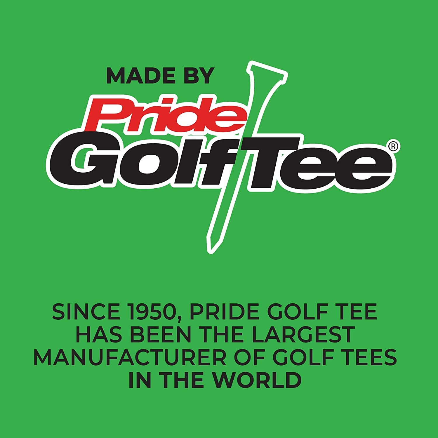 PTS Wood Golf Tees | 100 Count, 2-3/4 Inch | #1 Wood Tee on Tour | Best for Drivers & Woods