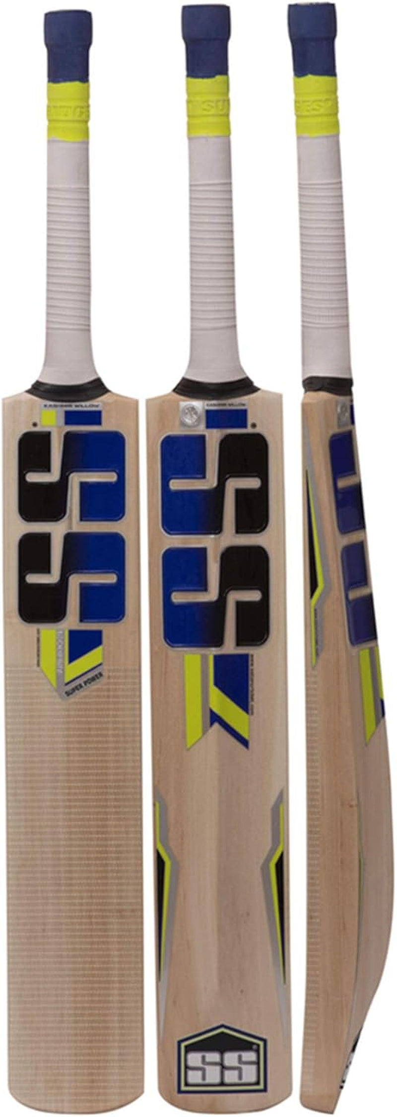 Kashmir Willow Cricket Bat Short Handle (Short Handle, Super Power)