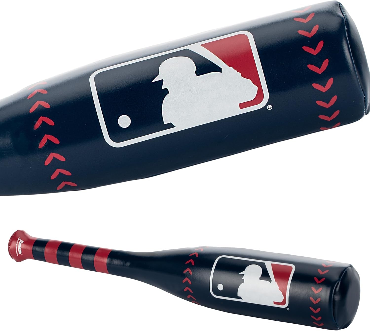 Franklin Sports MLB 21" Soft Sport Bat & Ball - Blue - Lightweight Kids Bat + Ball