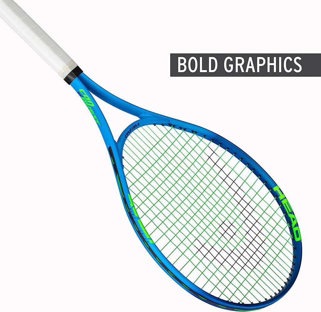 Ti. Conquest Tennis Racquet – Nano Titanium Technology, Oversized , Lightweight O-Beam Construction, Pre-Strung Beginner & Recreational Tennis Racquet