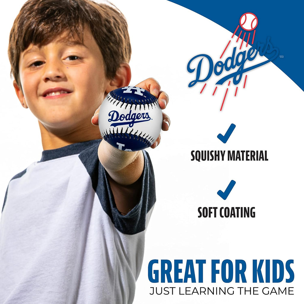MLB Team Soft Baseballs - Team Logo - Fan Shop Toy Baseball for Kids - Decoration for Desks and Office