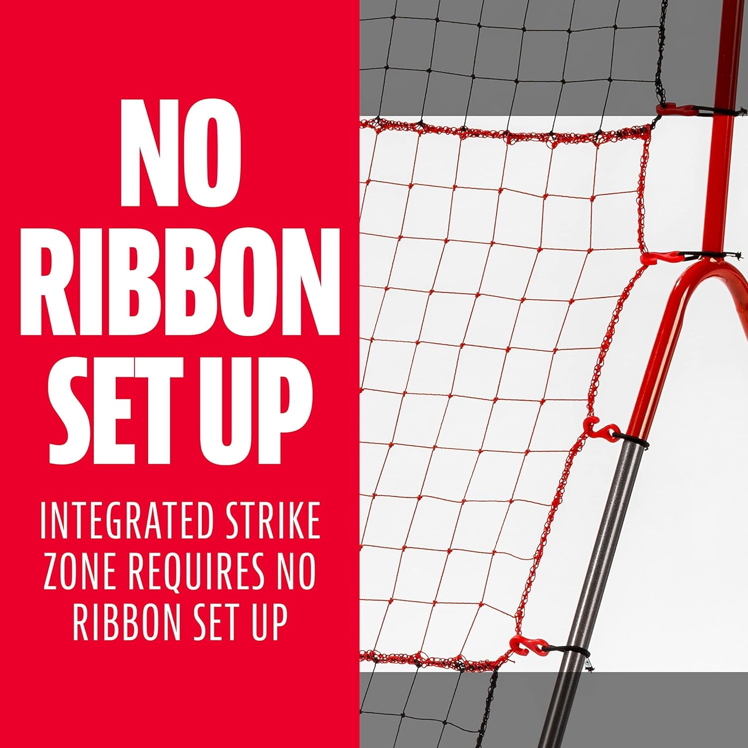 Franklin Sports Pitch Back Rebounder and Switch Hitter Pitching Target - 2 in 1 Return Trainer and Catcher Target - Perfect for Pitching, Fielding and Throwing Practice - 55 X 36 Inch