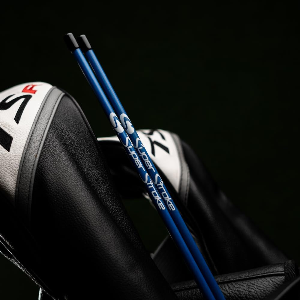 Golf Alignment Sticks 45" Fiberglass Rods, Full Swing Training Aid Kit, Help'S with Posture Correction and Shot Accuracy (Set of 2)