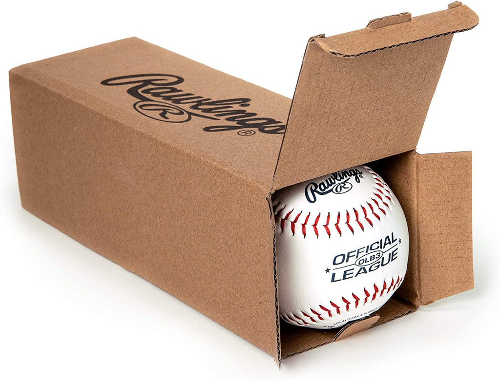 Rawlings | Official League Recreational Use Practice Baseballs | OLB3 | Youth/8U | 3 Count