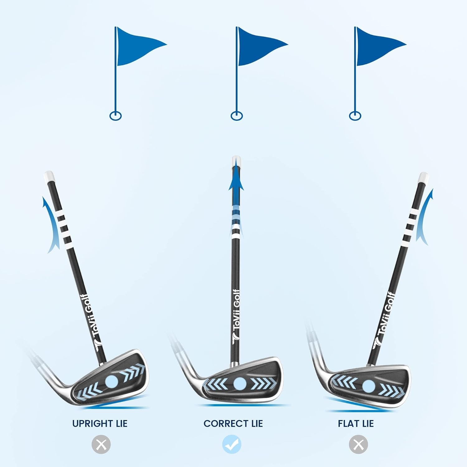 Golf Alignment Rods - Upgraded Magnetic Golf Club Alignment Stick, Golf Swing Training Aid, Golf Training Equipment, Help Visualize Your Golf Shot and Improve Your Alignment, Perfect Golf Gift