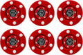 Franklin Sports NHL Street Roller Hockey Pucks - Pro Commander Outdoor Roller Hockey Pucks for Practice + Training - Outdoor Hockey Street Pucks with Rollers - 24 Bulk Packs, 6 Packs + Single Pucks