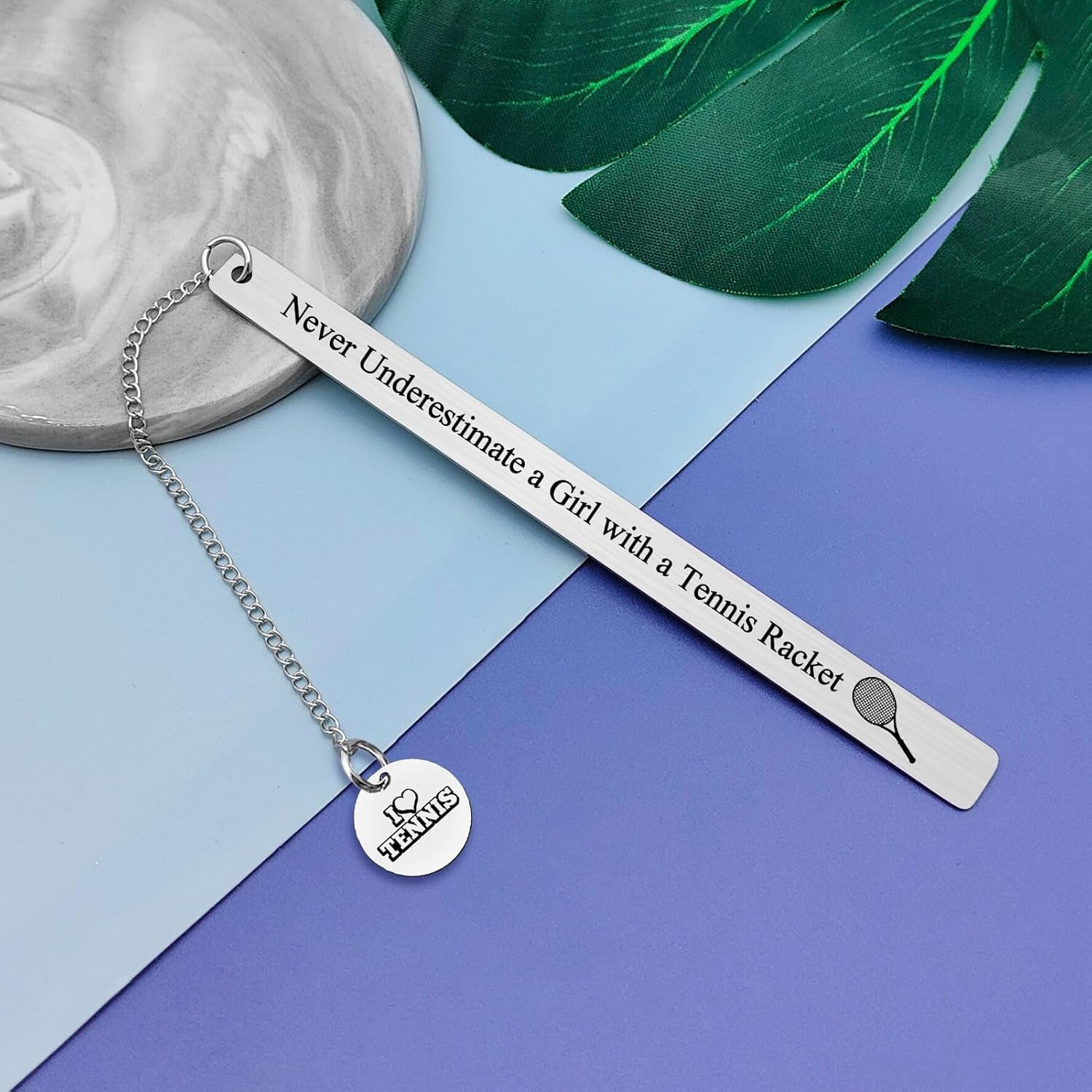 Tennis Bookmark Tennis Lover Bookmark Inspirational Gift for Tennis Girl Tennis Player Tennis Gifts for Girls Tennis Themed Gifts for Women Gifts for Tennis Team Christmas Birthday Graduation Gift