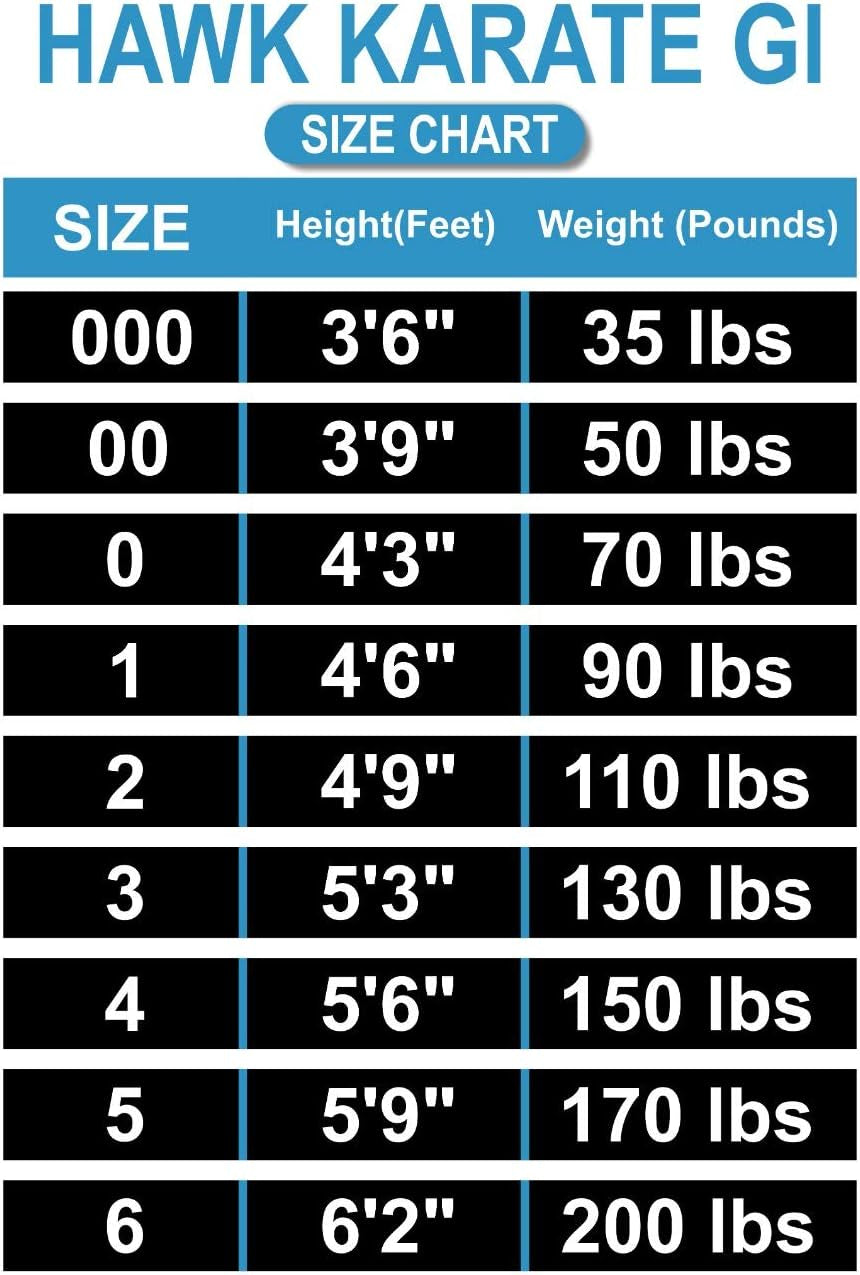 Karate Uniform for Kids & Adults Lightweight Student Karate Gi Martial Arts Uniform with Belt