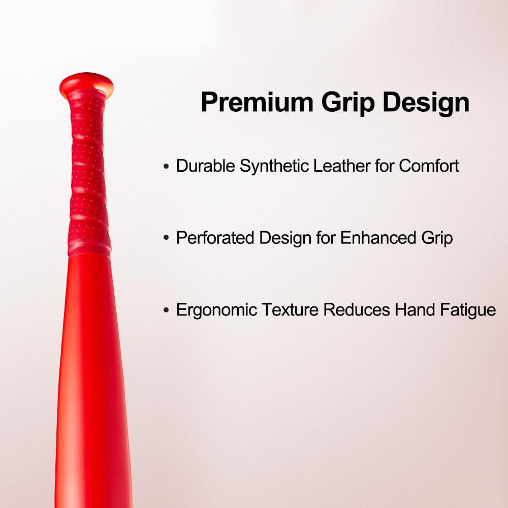 Baseball Bat, Aluminum One Hand 17-Inch Training Bat, Softball Bat, Home/Car/Self Defense, Batting Practice, Aluminum Bat, Truck Tire Checker Bat