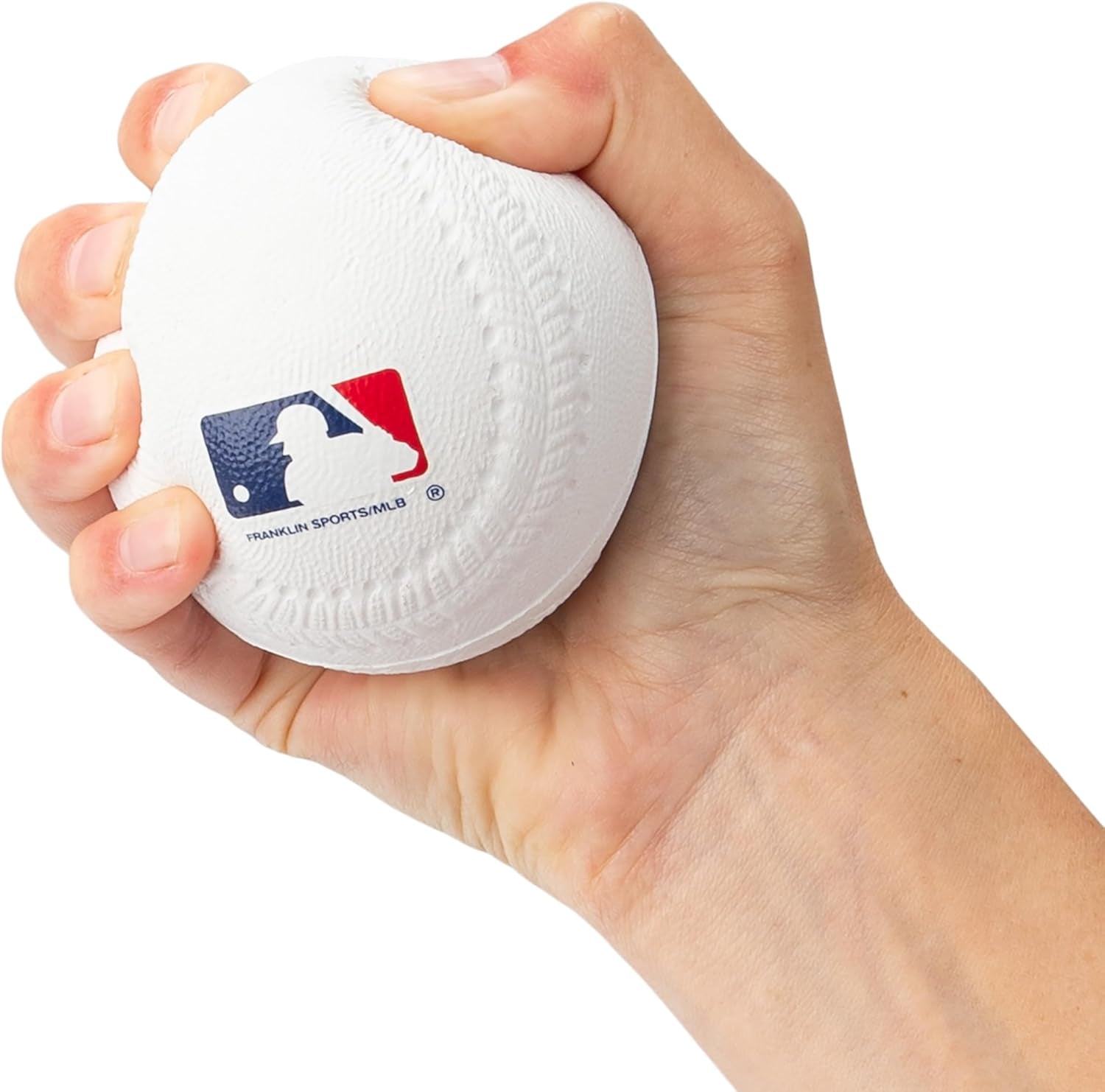 Foam Baseballs - Soft Foam Practice Baseballs for Kids - Perfect for Hitting and Indoor or Outdoor Play - 3 Pack - Official MLB Licensed Product