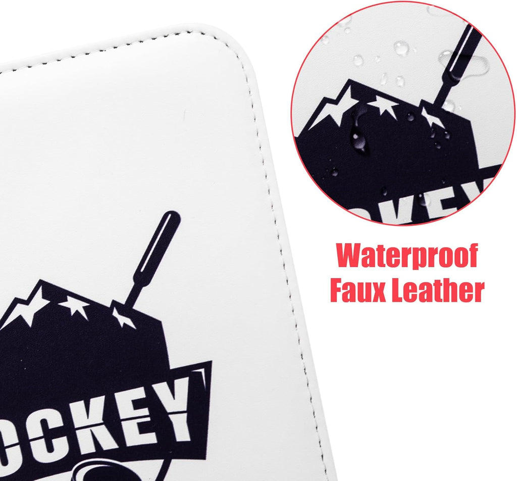 400 Pockets Hockey Card Binder for Hockey Trading Cards 2024 2025 2026 Collectors,Portable Waterproof Card Storage Book with Removable Sleeves,Compatible with Hockey,Football,Sports Game and TCG Cards