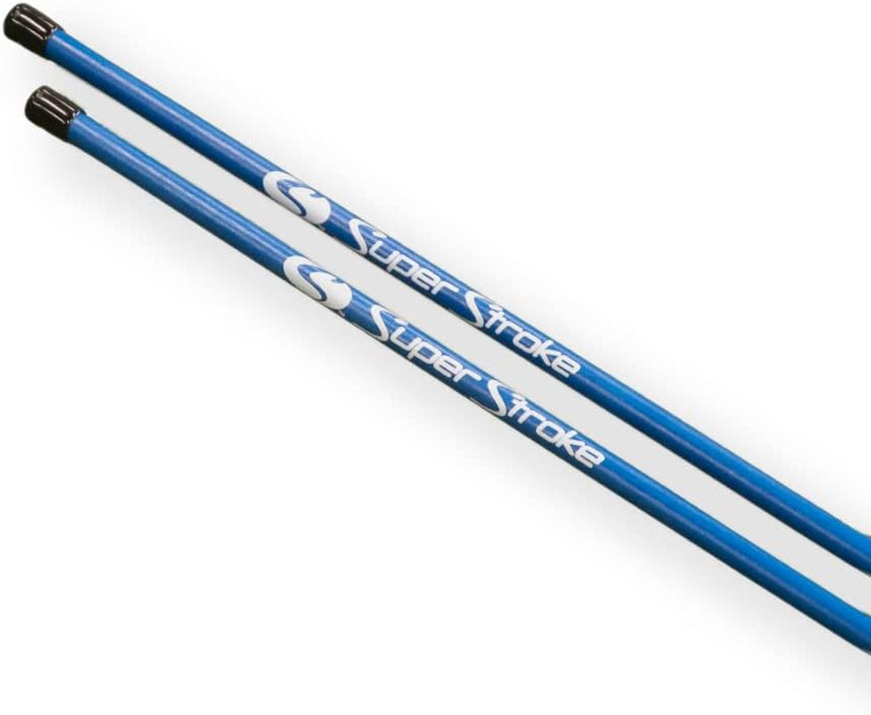 Golf Alignment Sticks 45" Fiberglass Rods, Full Swing Training Aid Kit, Help'S with Posture Correction and Shot Accuracy (Set of 2)