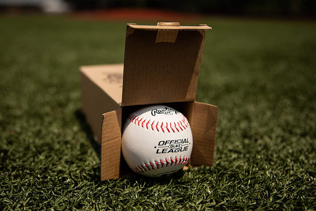 Rawlings | Official League Recreational Use Practice Baseballs | OLB3 | Youth/8U | 3 Count