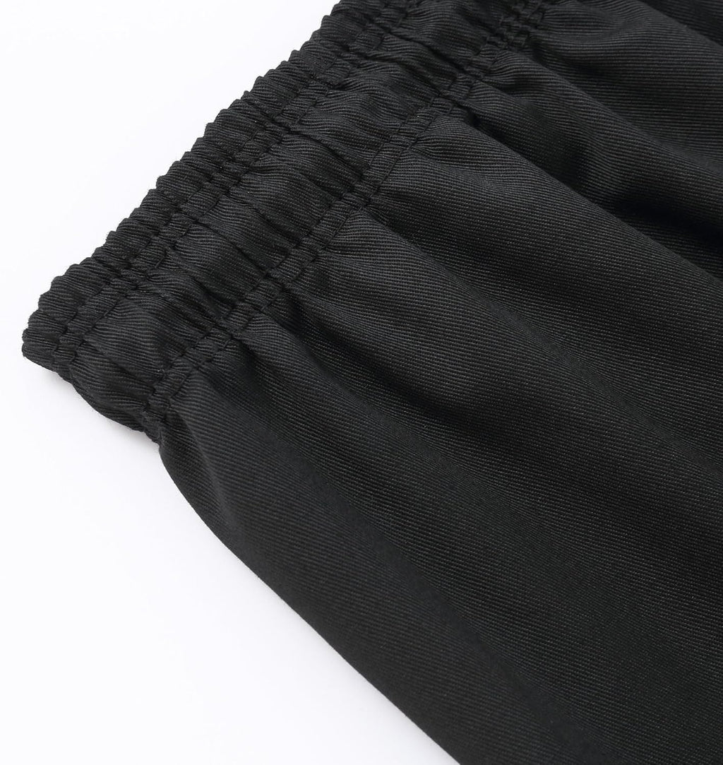 Karate Pants 8Oz Middleweight Elastic Waist Martial Arts Pants Perfect for Training or Competition, 000-5