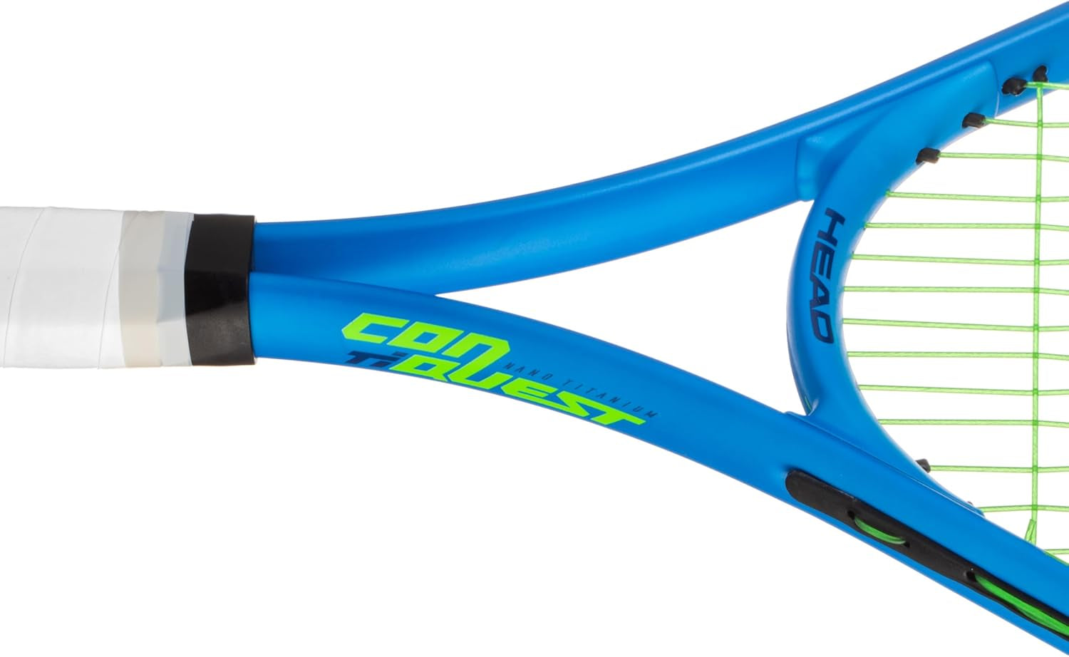 Ti. Conquest Tennis Racquet – Nano Titanium Technology, Oversized , Lightweight O-Beam Construction, Pre-Strung Beginner & Recreational Tennis Racquet
