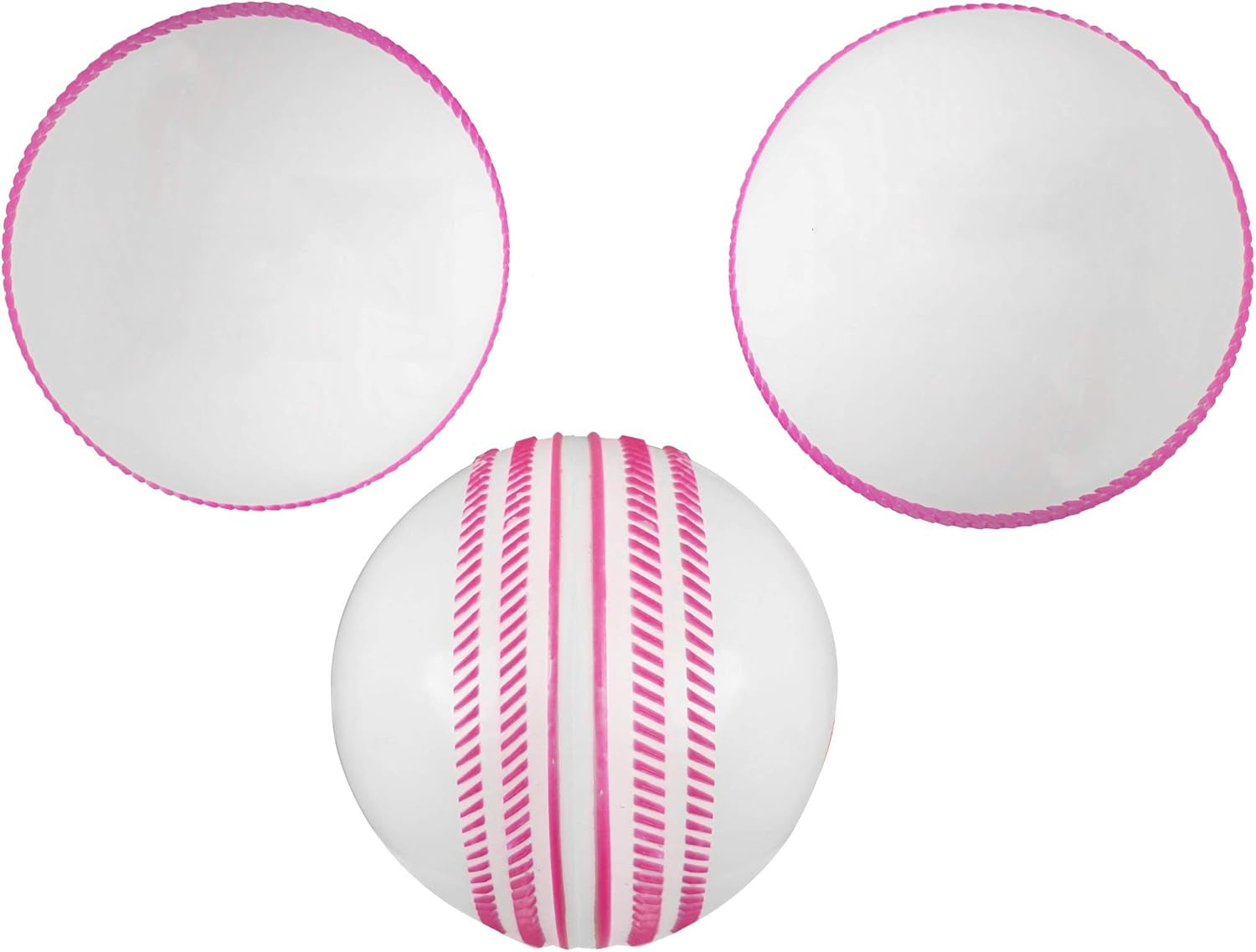 PVC T-20 Cricket Balls, (White)