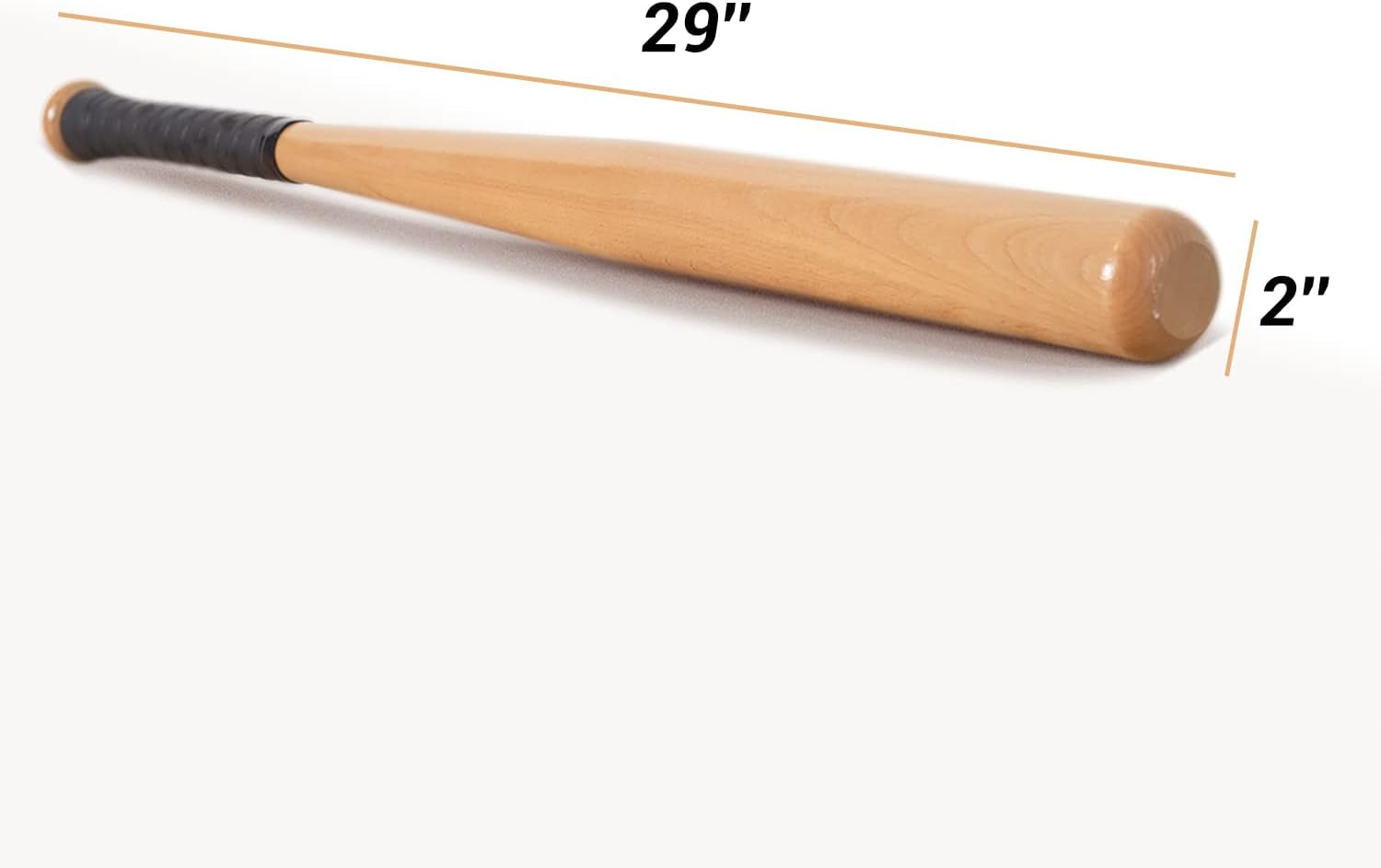 Baseball Bat Adult,Classic Wooden Youth Baseball Bat for Baseball Training,Home Self Defense Baseball Bats for Teenagers