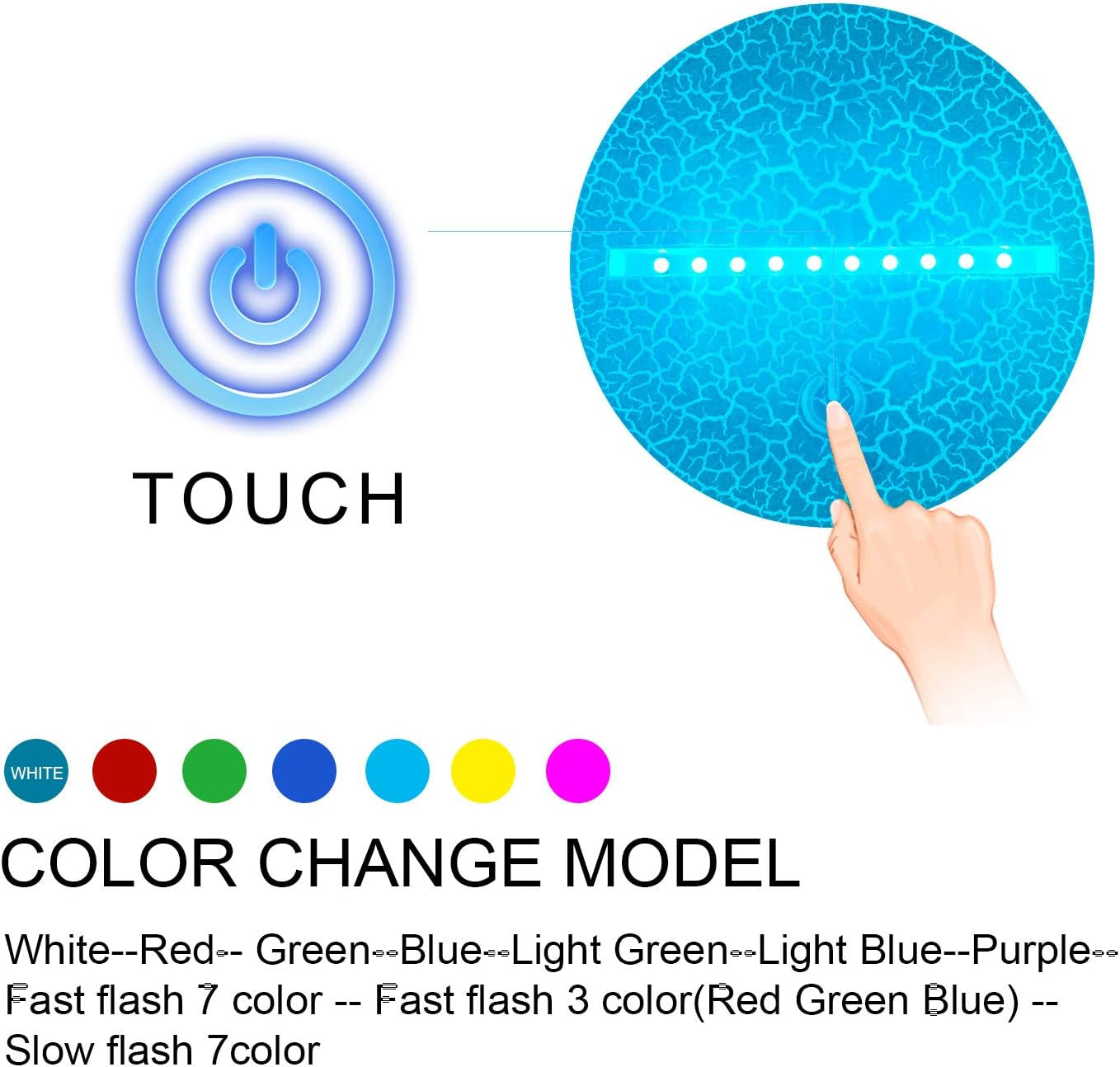 Teenager Chrismas Gifts Xmas Gift 3D Illusion Hockey Night Light Lamp 16 Color Changing Smart Touch&Remote Control Birthday Gift for Boys and Girls Hockey Lover