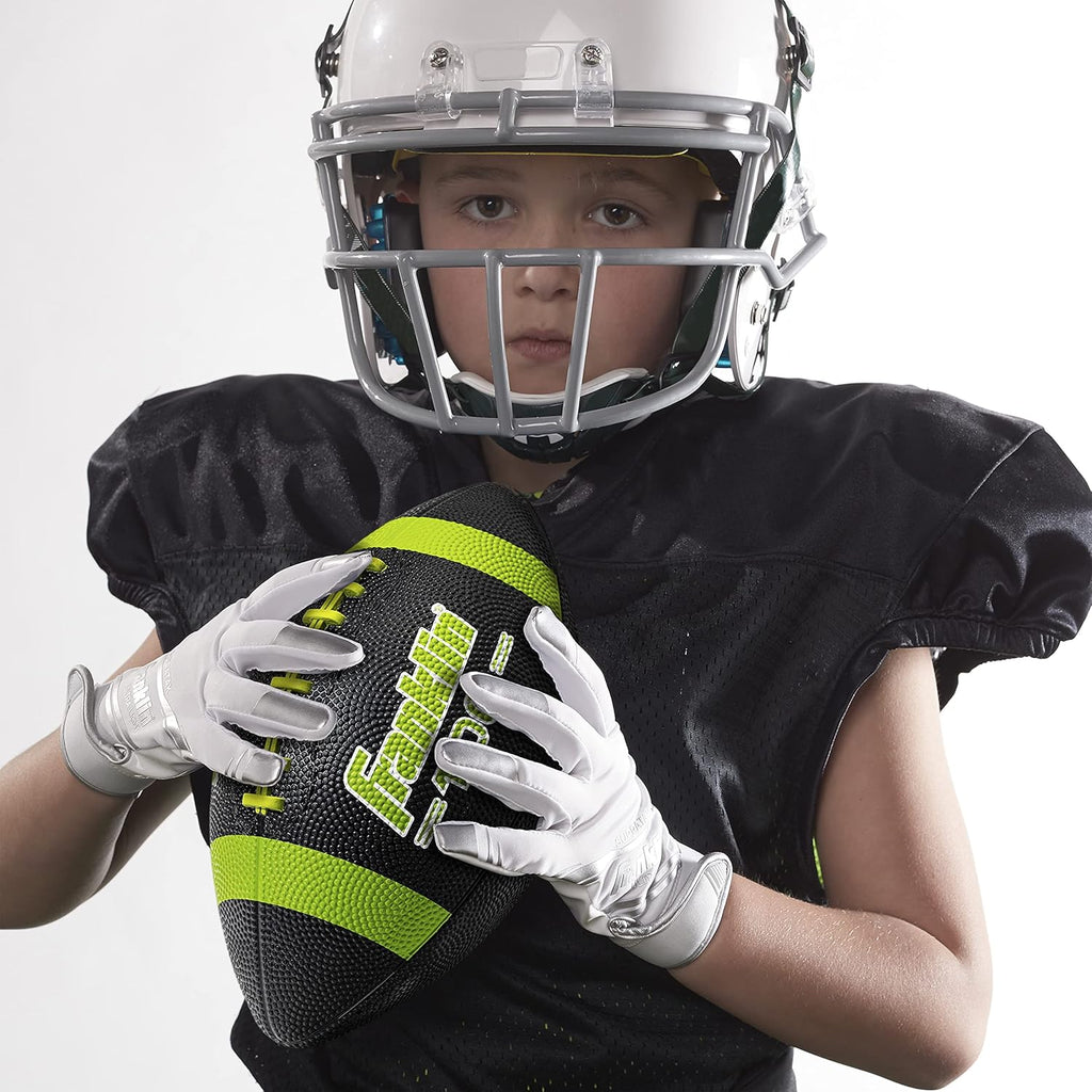 Kids Junior Grip-Rite Youth Junior Size Rubber Footballs - Peewee Kids Durable Outdoor Footballs - Single & Bulk Packs Available