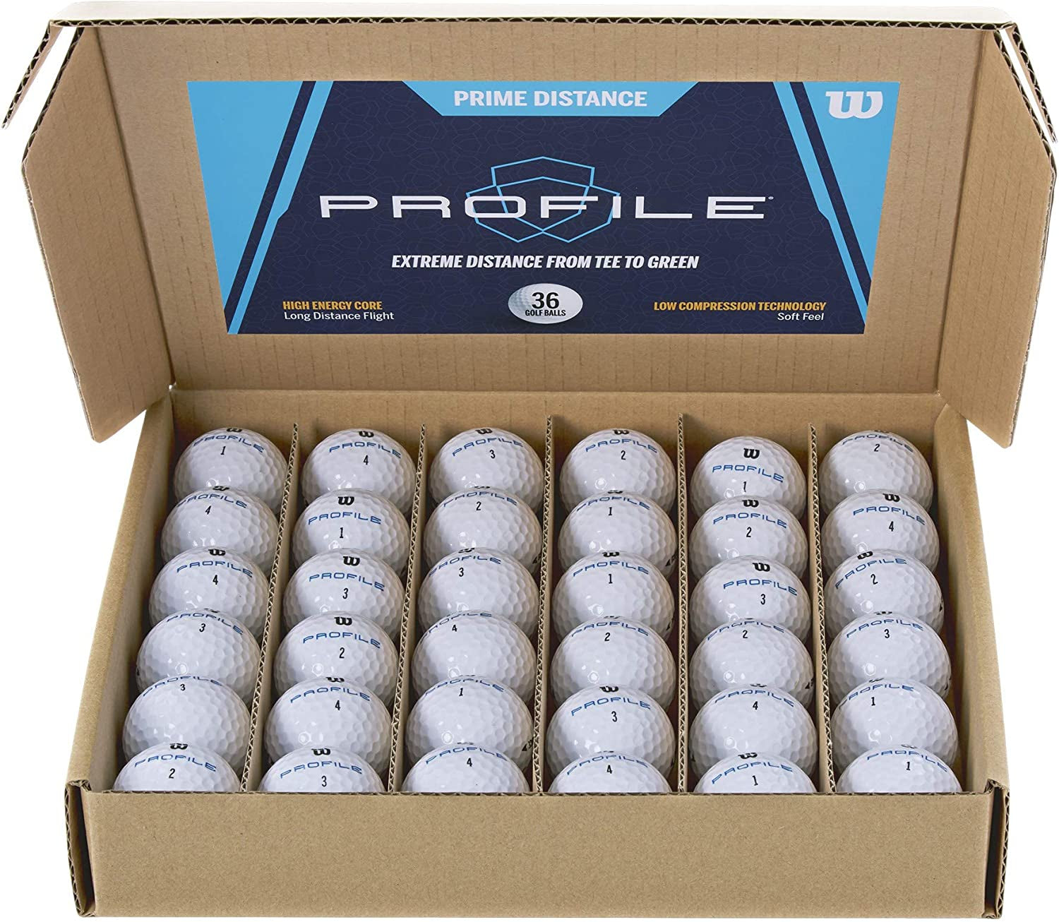 Profile Distance Golf Ball 36 Pack