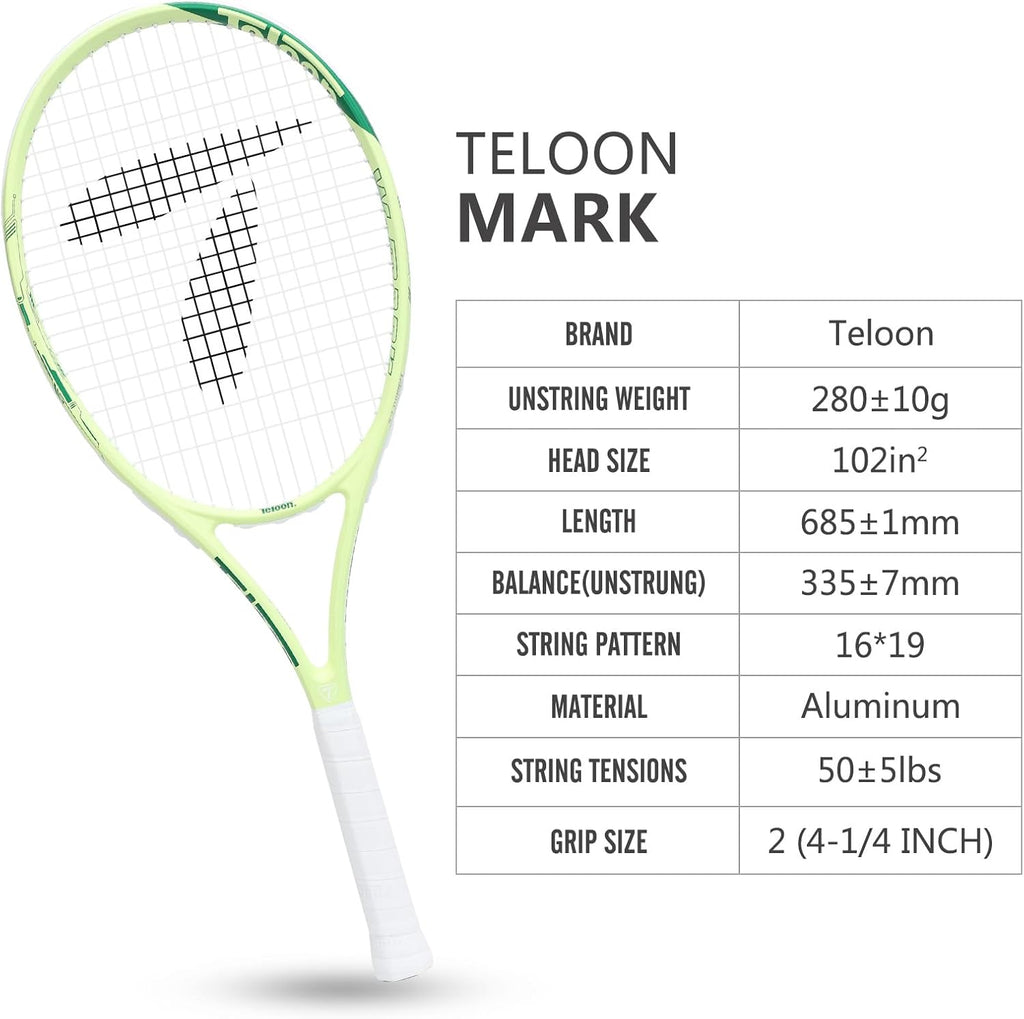 Recreational Adult Tennis Rackets-27 Inch Tennis Racquet for Men and Women College Students Beginner Tennis Racket.