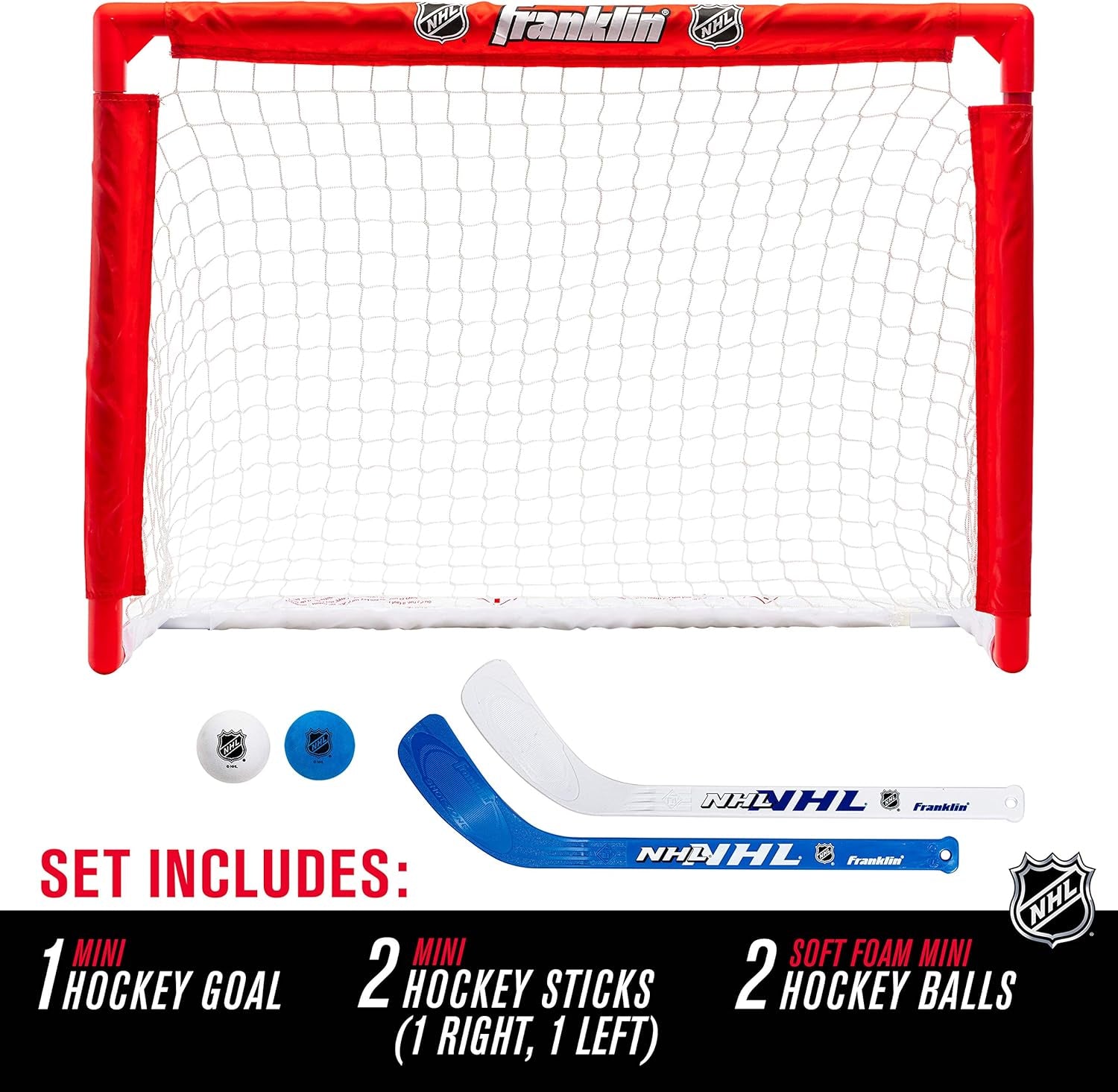 Franklin Sports NHL Mini Hockey Set