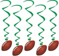 Beistle Football Whirls Hanging Decorators