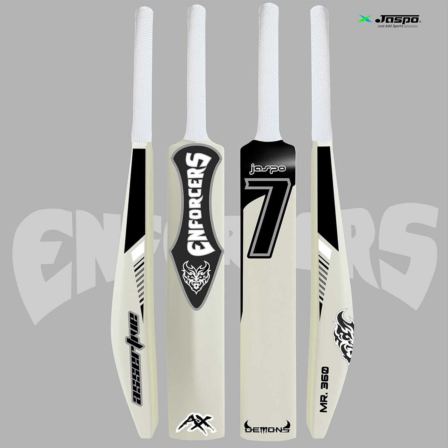 7 Enforcers Heavy Duty Plastic Cricket Bat,Full Size (34” X 4.5”Inches) Premium Bat for All Age Groups – Kids/Boys/Girls/Adults
