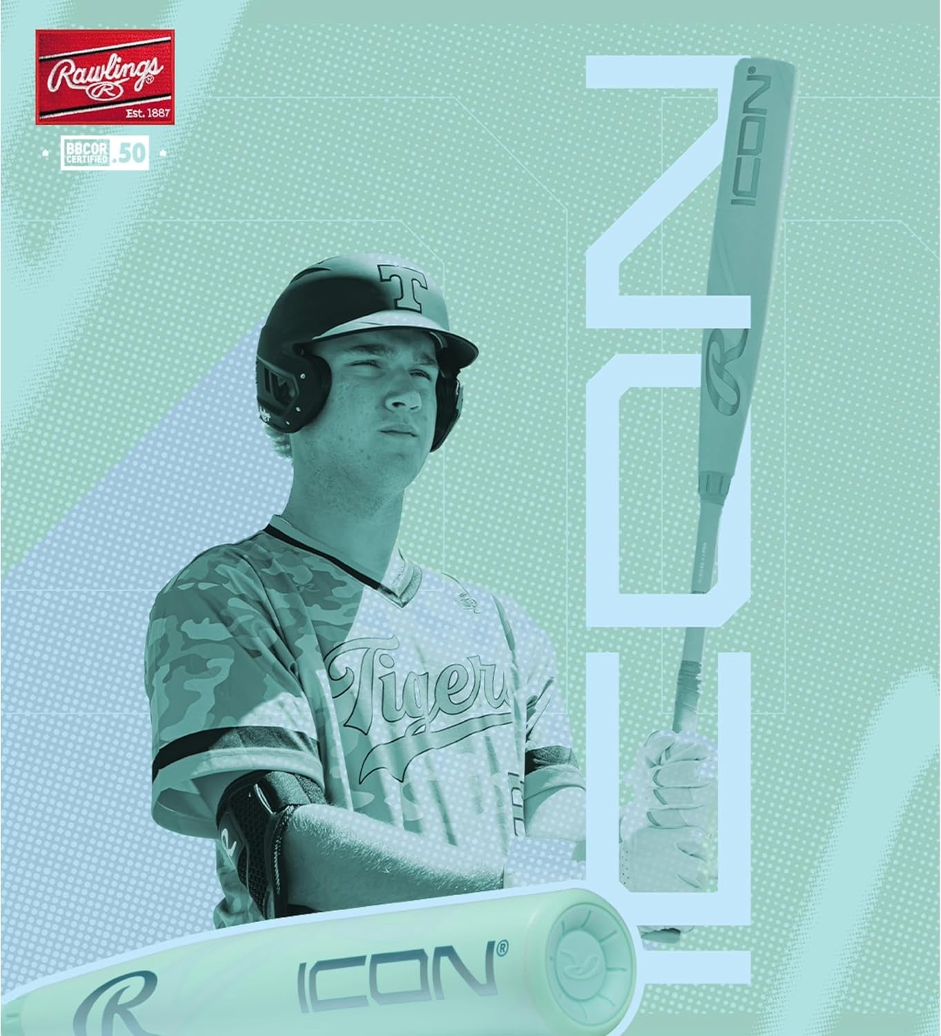 | 2026 | ICON Baseball Bat | BBCOR | -3 Drop | 2 5/8” Barrel | 2 Pc. Composite