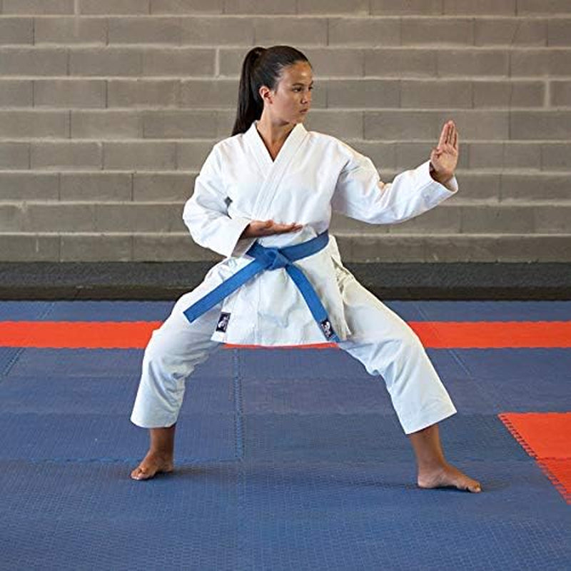 Karate Uniform for Kids & Adults Lightweight Student Karate Gi Martial Arts Uniform with Belt