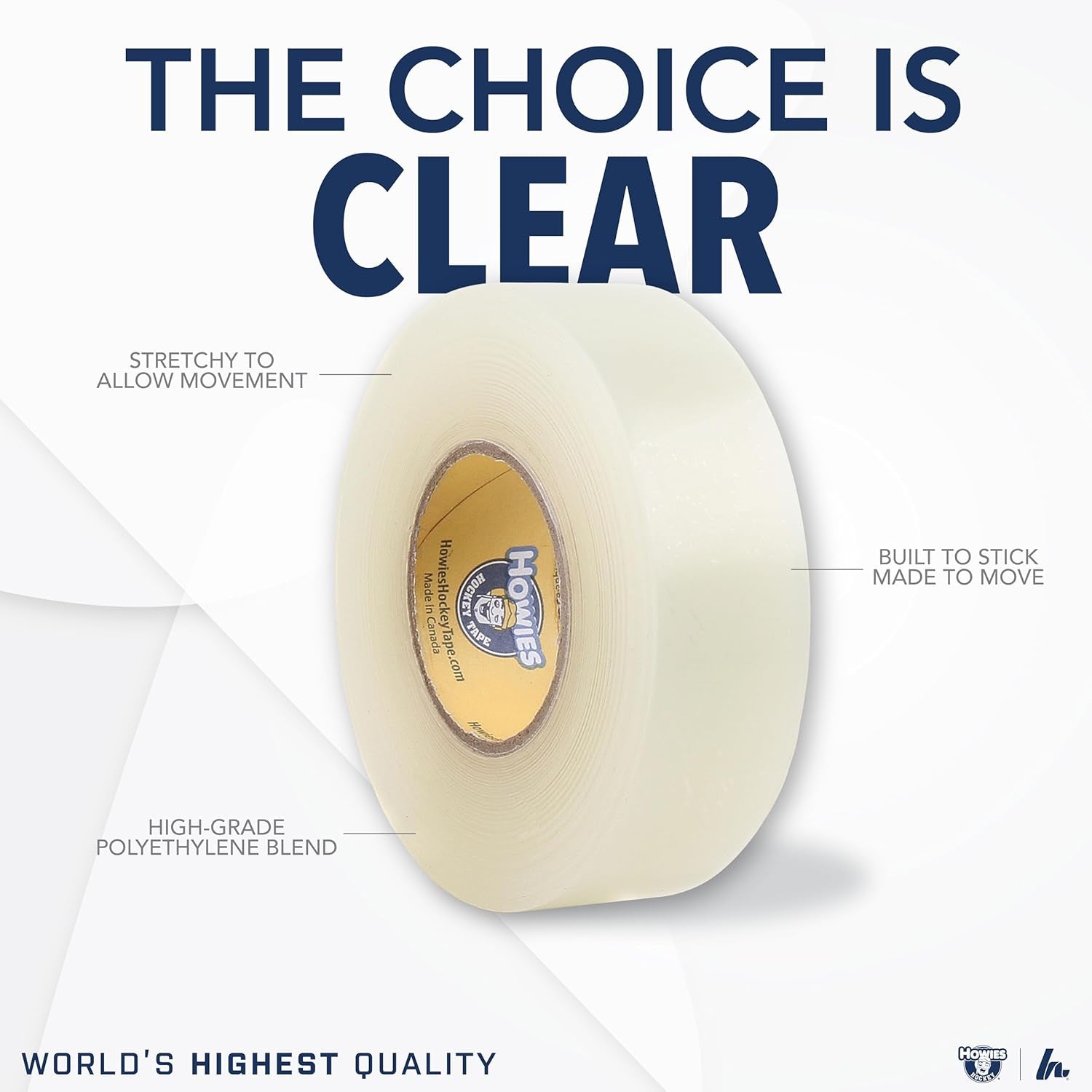 Hockey – 5 Pack Cloth Stick Tape or Shin Pad Tape– Strong Grip, Long-Lasting Adhesive Stick Tape for Hockey, Lacrosse, Baseball – Professional Quality Sports Tape