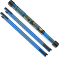 Golf Alignment Stick, 2 Set Golf Alignment Rods, 48" Collapsible Alignment Stick Golf Training Aid for Aiming, Putting, Posture Corrector, Golf Practice Sticks with Clear Tube Case