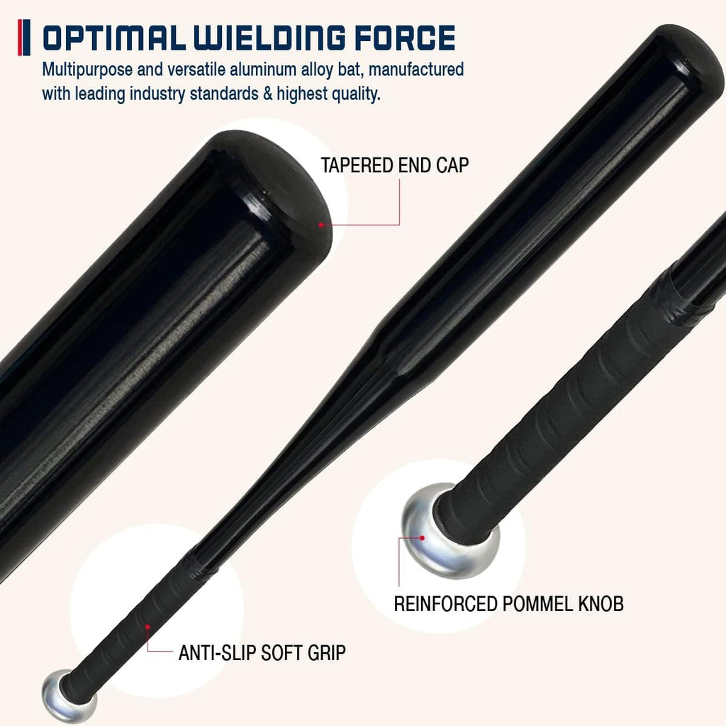 Aluminum Baseball Bat - 28 Inch 13 Oz - Ultra-Lightweight Fungo Bat for Softball, Training -