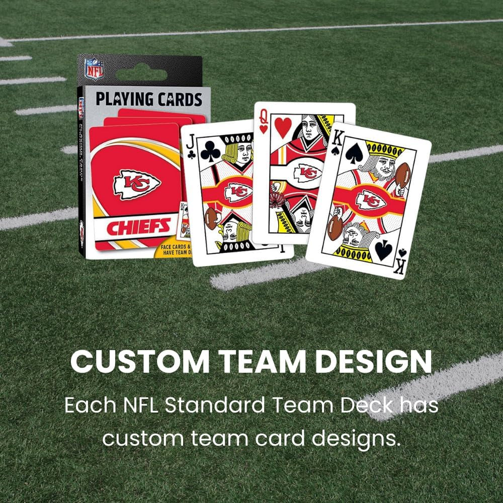 - NFL Playing Cards, Officially Licensed Philadelphia Eagles Football Deck, Family Games for Adults and Kids, Standard Index