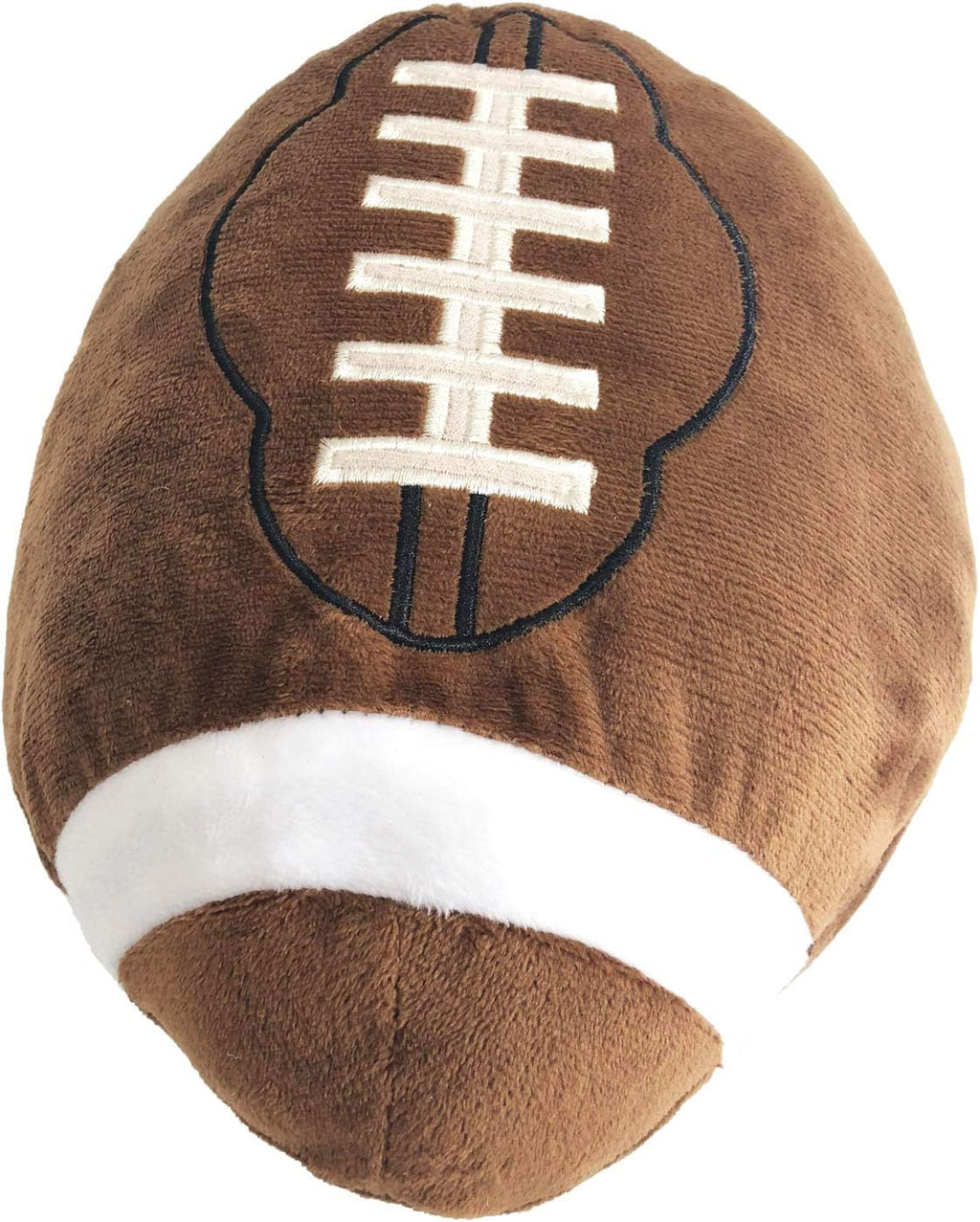 Football Plush Pillow Fluffy Durable Football Pillows Stuffed Football Throw Pillow Soft Sports Ball Interactive Football Creative Room Decor Birthday Party Gift for Kids 11 Inches
