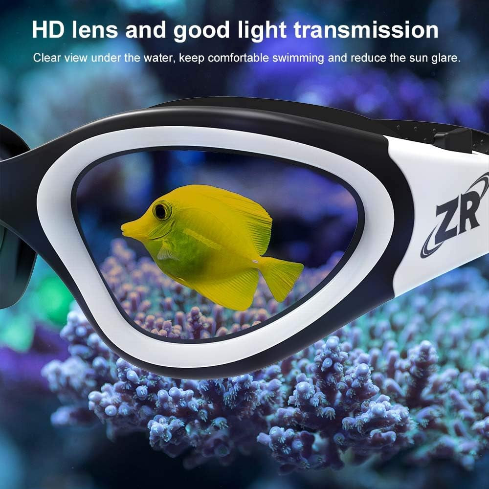 Swim Goggles, Upgraded G1 Polarized Swimming Goggles Anti-Fog for Adult Men Women