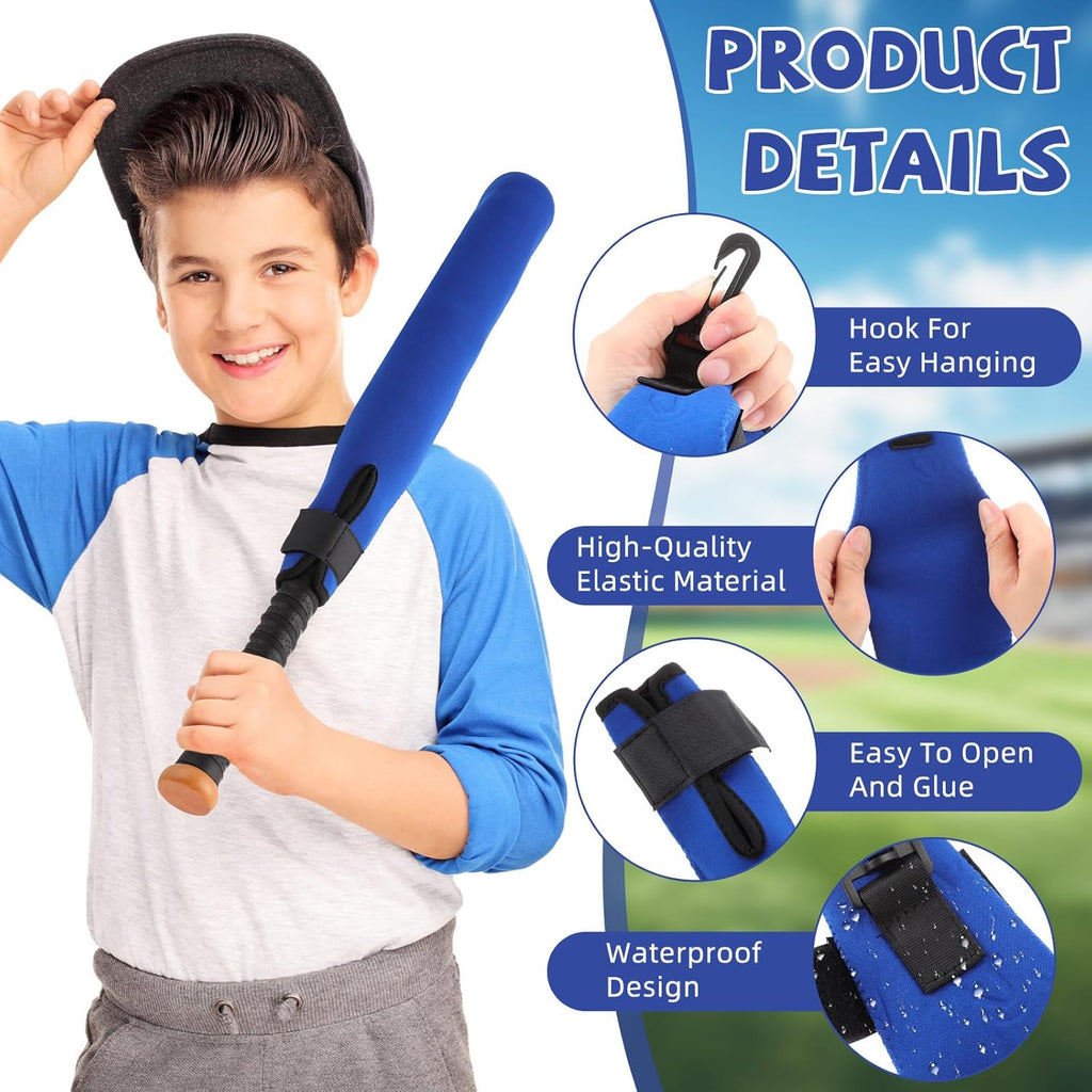 2 Pcs Baseball Sleeve Bat Warmer Softball Bat Sleeve Protector Cover for Sport